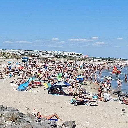 Cap D'Agde, Appartement Bord De Mer, 50 M Plage De La Roquille, Climatise Et Wifi, Luaran gambar